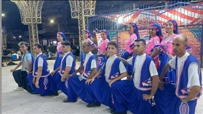 التراث النوبي والإسكندراني بحديقة الأمل ببورسعيد ضمن عروض 