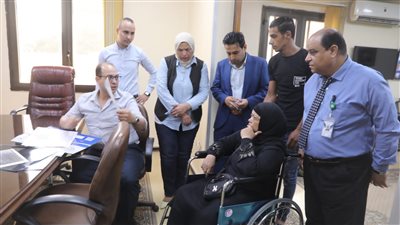 محافظ الجيزة يستجيب لحالة سيدة تعاني من مشكلة صحية 