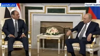 عاجل.. الرئيس الروسي: هناك تقدما كبيرا في العلاقات بين مصر وروسيا