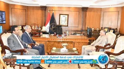 محافظ الفيوم يهنئ مدير الأمن بتجديد الثقة