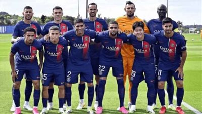 تشكيل باريس سان جيرمان الرسمي لمواجهة تشانبوك موتورز الودية اليوم