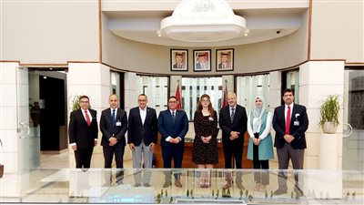 رئيس معهد إعداد القادة يزور جامعة الشرق الأوسط بالأردن