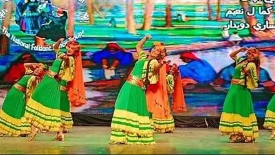 الفرقة القومية للفنون الشعبية على مسرح محمد عبدالوهاب بالإسكندرية 