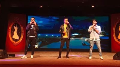 نجوم فرقة أنغام الشباب تتألق على مسرح جمصة الصيفي