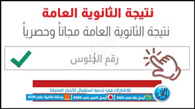 بالخطوات.. رابط الاستعلام عن الثانوية العامة 2023 برقم الجلوس الدور الأول