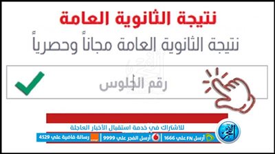 حصريًا الآن.. نتيجة الثانوية العامة 2023 برقم الجلوس عبر بوابة الفجر