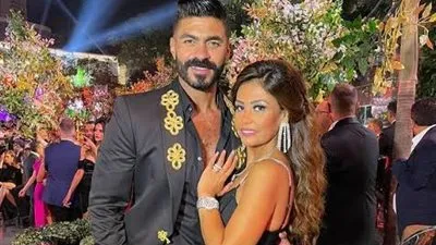 بكلمات رومانسية.. خالد سليم يحتفل بعيد ميلاد زوجته