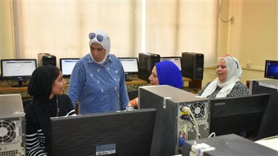 معامل التنسيق بجامعة عين شمس تستقبل الطلاب الناجحين في الثانوية العامة.