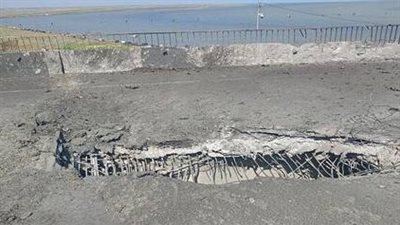 تضرر طفيف لجسر تشونغارسكي بسبب اعتداء أوكراني