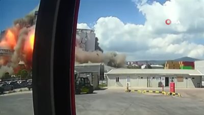 عاجل.. التفاصيل الكاملة للانفجار الضخم في ميناء درينجا التركي