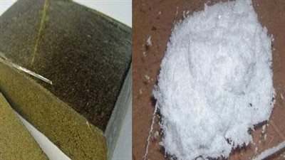 حشيش وهيروين.. تفاصيل سقوط تاجر مخدرات داخل سيارة بالتبين 