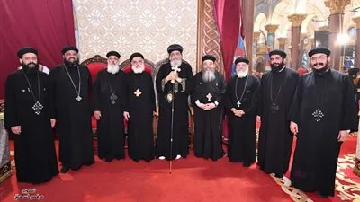 البابا تواضروس يهنئ شعب سموحة بصوم العذراء ويشيد بخدمة الكنيسة 