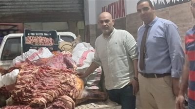 ضبط 400 كجم لحوم وكبدة منتهية الصلاحية بالمنوفية