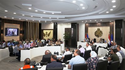 محافظة أسوان تبحث إجراءات تنفيذ التدريب على مواجهة الأزمات والكوارث 
