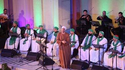 الأوبرا تختتم المهرجان الصيفى على المكشوف.. الحضرة تحتفل بعيدها الثامن فى أمسية صوفية.. والتهامي أكمل المشهد الروحاني