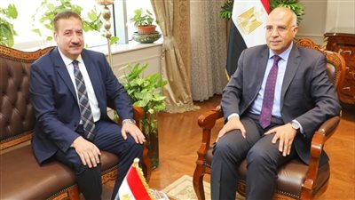 وزير الري يستقبل محافظ المنوفية لبحث التعاون المشترك