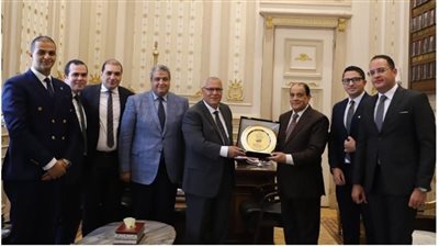 رئيس محكمة النقض يستقبل رئيس وأعضاء مجلس إدارة نادي قضاة الزقازيق 