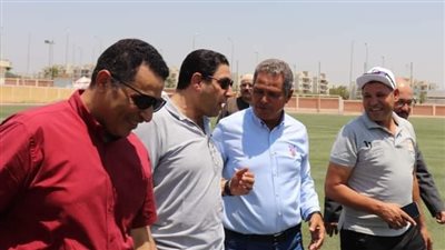 وكيل وزارة الشباب بالجيزة يتفقد الاستعدادات النهائية لإختبارات كابيتانو مصر