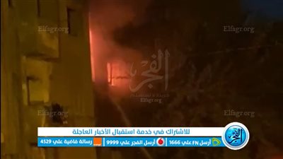 ننشر لقطات من مسرح جريمة مقتل 3 أشخاص حرقا بعين شمس