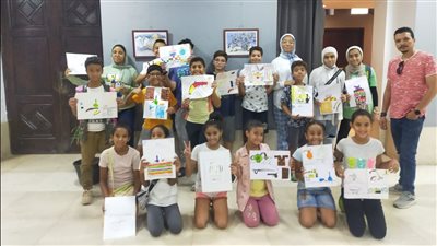 أتوبيس الفن الجميل يصطحب أطفال روضة السيدة زينب لزيارة المتحف المصري والإسلامي