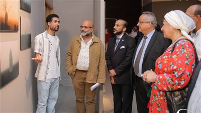 افتتاح معرض 