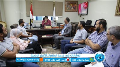 نائب محافظ بني سويف يناقش معدلات التنفيذ بمشروعات المياه والصرف الصحي