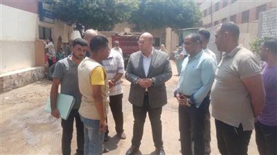 نائب محافظ الجيزة يتابع نسب معدلات التنفيذ بمشروع الصرف الصحي بأوسيم