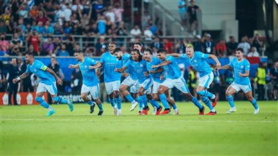 شاهد ضربات جزاء مباراة مانشستر سيتي وإشبيلية اليوم في نهائي كأس السوبر الأوروبي 2023