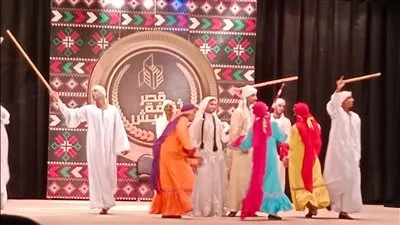 استمرار عروض قنا والغربية للفنون الشعبية ضمن ليالي ثقافتنا في إجازتنا