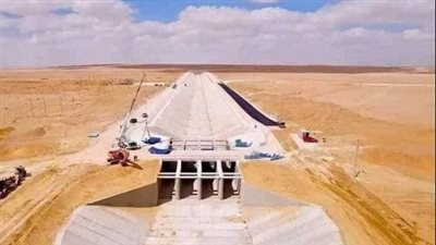 الزراعة: الصحراء الغربية ستشهد ضخ 10 ملايين طن من المياه في النهر الصناعي