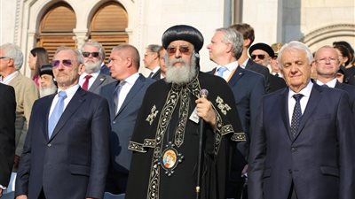 البابا تواضروس يشارك المجر احتفالها بالعيد القومي