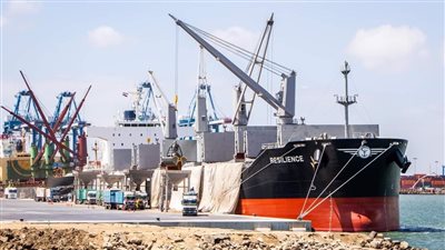 ميناء دمياط يستقبل 13 سفينة خلال 24 ساعة