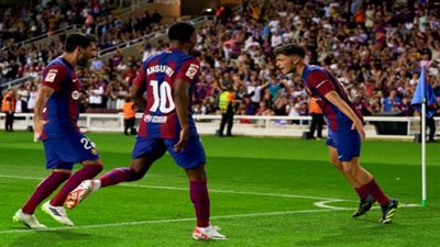 نتيجة مباراة برشلونة ضد قادش اليوم الأحد 20\8\2023 في الدوري الإسباني