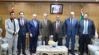 رئيس هيئة قضايا الدولة يستقبل محافظ الغربية (صور)