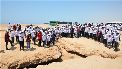 محمية رأس محمد في ثاني الزيارات التثقيفية لأطفال المحافظات الحدودية ضمن 