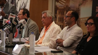 إنطلاق المؤتمر الصحفي للمهرجان القاهرة الدولي المسرحي التجريبي 