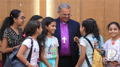 رئيس الطائفة الإنجيلية يشارك الاحتفال بتوزيع جوائز مدارس الأحد لكنائس مجمع المنيا