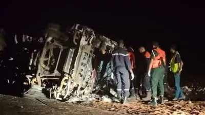 إصابة 35 شخصا في حادث بالجزائر.. تفاصيل