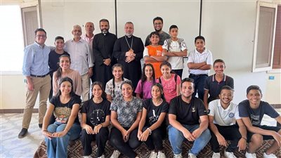 الأنبا عمانوئيل يترأس مسابقة إنجيل القديس يوحنا بإيبارشية طيبة