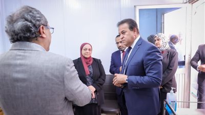وزير الصحة يتفقد مستشفى مصر الجديدة للصحة النفسية وعلاج الإدمان