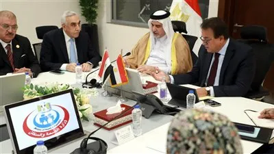 وزير الصحة يستقبل رئيس لجنة مكافحة المخدرات بمجلس النواب العراقي