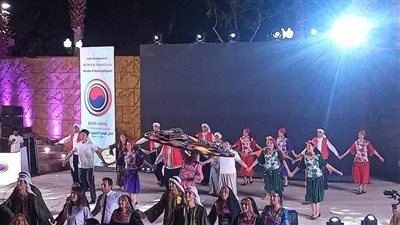 فريق الفنون الشعبية بالدقهلية يشارك في العرض النهائي باحتفالات اليوم المصري الكوري