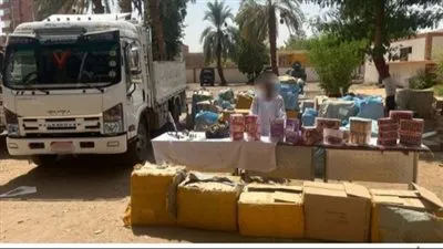 ضبط شخص بأسوان لمحاولته تهريب كمية من المواد المخدرة 