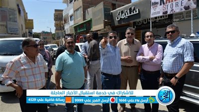 نائب محافظ الإسماعيلية يتفقد مشروعات تطوير الطرق والميادين بمركز فايد