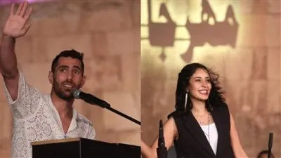 الليلة الثامنة من القلعة 31 بين مصر والاردن: عزيز مرقة يستعرض موسيقاه الخاصة لأول مرة ونسمة عبد العزيز تحاور الماريمبا