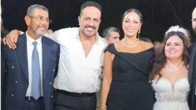 نجوم الفن يشعلون الأجواء في حفل زفاف شقيقة خالد سرحان (صور)