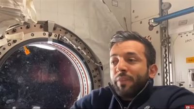 شاهد.. آخر فيديو لرائد الفضاء سلطان النيادي قبل العودة للأرض 