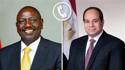 عاجل.. الرئيس السيسي يتلقى اتصالا هاتفيا من نظيره الكيني
