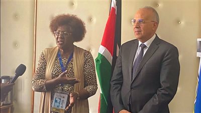 لهذا السبب.. وزير الري يلتقي نظيرته الكينية