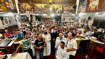 ايبارشية قبرص تنظم قداس للمغتربين بكنيسة مارمرقس 